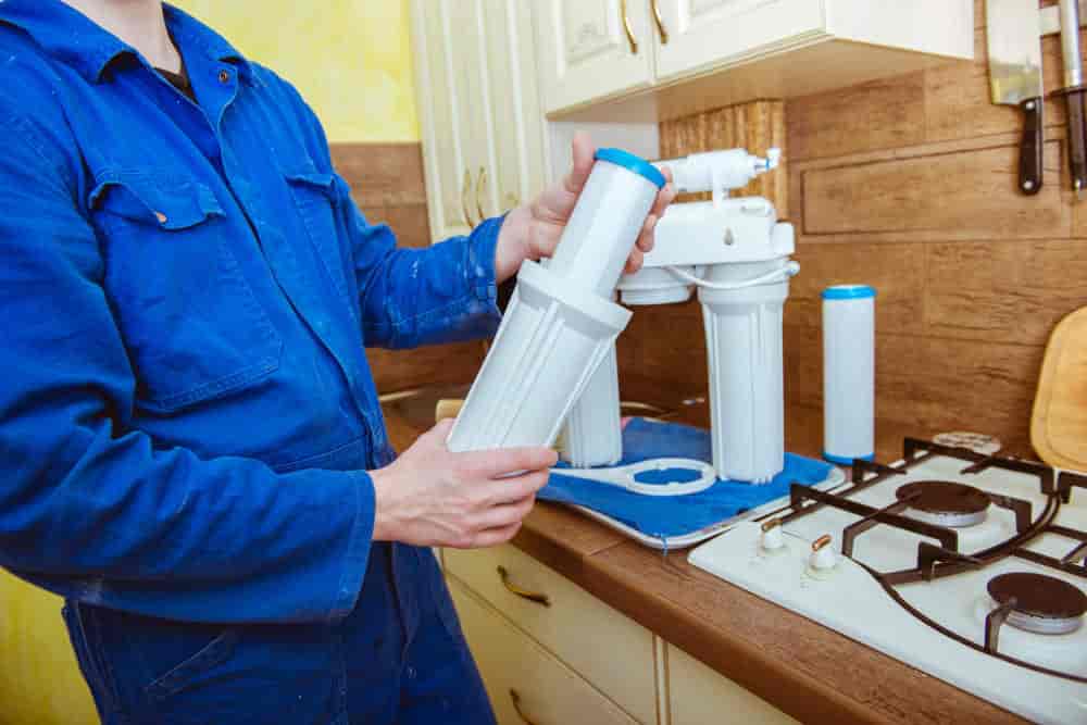 RO filter cartridge replacement service
