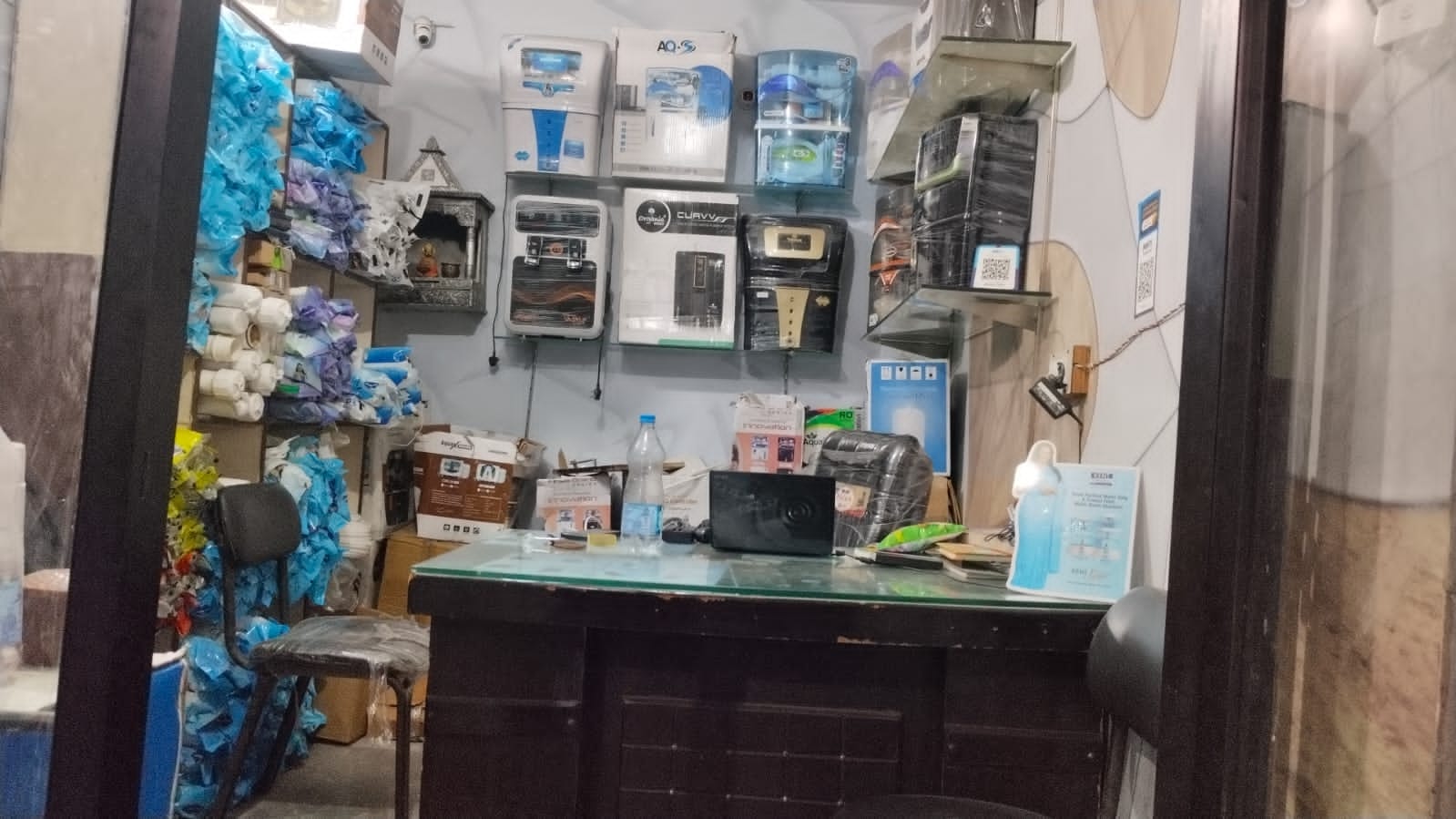 Inside Guru Nanak Trading Company — RO systems and spare parts